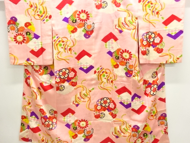 アンティーク　錦紗　子供着物 リサイクル・アンティーク着物販売：Shinei